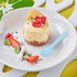 100 Pcs Mini Disposable Plastic Cake Fork, Fork and Spoon Two In One Tablewar, Individually Wrapped Forks for Cakes, Desserts, Ice Cream, Bread...