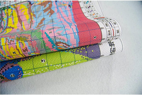 ZuoAnLF Cross Stitch Kits,Cross-Stitch Stamped Kits for Kids Adults Beginner,DIY Embroidery 11CT 13.8 * 19.7inch...