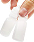 50PCS Empty Refillable Squeezable Plastic Dropper Bottle Eye Liquid Dropper Container Jar Vial Holder with Screw Caps and Plugs for Cosmetic Essen...