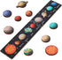 Solar System Puzzle for Kids 3-6, Wooden Space Toys for Kids, Planets for Kids, Preschool Learning Activities, Gift for Boys, Girls...