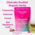 Pink Stork Postpartum Recovery Herbal Tea, Organic Red Raspberry Leaf with Chamomile, Hormone Balance for Women After Labor and Delivery, Strawber...