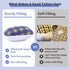 MOLIGOU Tailors Ham, Pressing Tool for Ironing, Sewing Ham for Dart, Sleeve, Curved Seam (Blue and Yellow Plaid)...