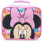Fast Forward Girls' Lunch Box - 7" Reusable Insulated Lunch Bag for School, Picnic, Travel - Trendy Cartoon Lunch Box for Girls, Minnie Pink...