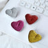 Bling Bling Tealight Candles Heart-Shaped,10PCS Love Romantic Candle with 100PCS Silk Rose Petals,Mini Candle Discs for Weddings,Anniversaries,Bir...
