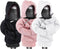 Car Gear Shift Cover, Universal Shift Knob Cover, Mini Hoodie for Car Shifter, Shift Knobs Fashionable Hooded Shirt Car Shifter Stick Protector De...