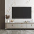 LACHEERY Thick White Marble Contact Paper for Countertops Waterproof Contact Paper Peel and Stick for Cabinets Removable Matte Gold Grey White Mar...
