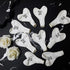 60 Pieces Memorial Balloons Funeral Hearts Shape Remembrance Latex Balloons with 2 Rolls White Ribbons for Rfuneral, Condolence, Funeral, Annivers...