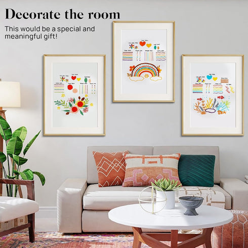 Catephe Embroidery Kit for Beginners, 3 Set Embroidery Starter Kit with Embroidery Patterns, Beginner Embroidery Kit for Beginners Adults and Kids...