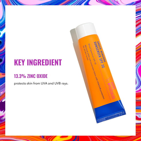 Good Molecules Sheer Mineral Sunscreen SPF 30 Minimal Whitecast Zinc Oxide Sunscreen with Hyaluronic Acid, Reef-Safe, UVA/UVB Protection - Skincar...