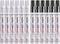 Overseas White and Black Paint Pens Paint Markers - 12 Pack Permanent Oil Based Paint Pen, Medium Tip, Quick Dry and Waterproof Marker for Rock, W...