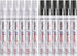Overseas White and Black Paint Pens Paint Markers - 12 Pack Permanent Oil Based Paint Pen, Medium Tip, Quick Dry and Waterproof Marker for Rock, W...