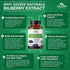 Zazzee USDA Organic Bilberry 20:1 Extract, 6000 mg Strength, 120 Vegan Capsules, 4 Month Supply, Standardized and Concentrated 20X Extract, 100% V...