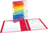 Avery + Amy Tangerine Designer Collection Binder, 1.5 Inch Round Rings, 275-Sheet Capacity, Watercolor Rainbow (28347)...