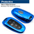 Fit for Hyundai Tucson Palisade Santa Cruz Ioniq 5 Santa Fe Nexo Sonata Ioniq Key Fob Cover Case Shell Holder Protector Keyless Entry Sleeve Acces...