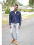 Simplicity Pattern S8845 Unisex Jean Jacket Sewing Pattern Kit by Mimi G Style, Code 8845, Sizes XS-XL...
