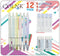 COLNK Mechanical Pencil Set with Lead and Erasers, 6 Cute Drawing Mechanical Pencils 0.5 & 0.7mm, with 4 Tubes of HB Lead Refills and 2 Extra Eras...