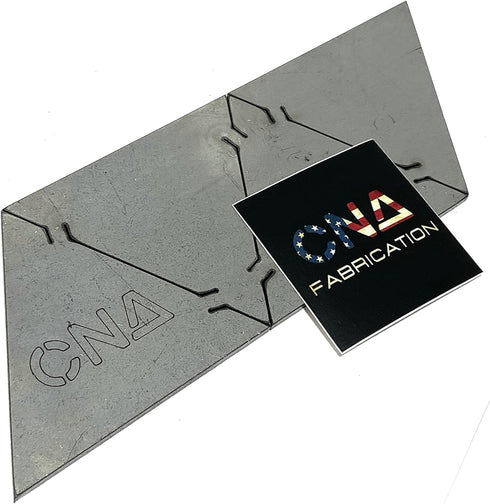 Welding Kit - Folding Tetrahedron (Triangle Pyramid) - 3 Inch Sides - 11 Gauge (1/8" Thick) - Mild Steel - Made in USA - Practice Weld with MIG, T...