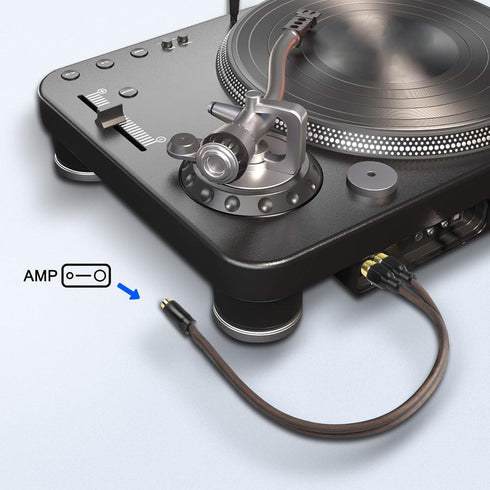 XMSJSIY RCA Cable Car Audio Y Splitter Cable Female to Dual Male Gold Plated Stereo Audio Adapter Gold Plated Plug Connectors Extension Cord for A...