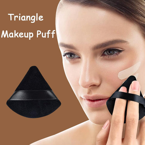 9 pcs Powder Puff Face Makeup Sponge:Powder Puff Face Triangle for Loose Powder Cosmetic Foundation Beauty Blender makeup puff...