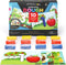 Arteza Kids Play Dough, Number Learning Dough Clay Kit, 12 Pieces, 0.8 oz, Red, Yellow, and Blue, 10 Numeric Cards, Art Supplies for Kids...