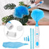 KIMISS Hand Duster for Cleaning, 180° Bendable Electric Feather Duster Window Blinds Furniture Cleaning Tool for Mini Blind...
