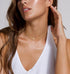 Foxgirl Gold Cross Necklaces for Women, Dainty Small Cross Chain Pendant Choker Necklace Simple Cute Tiny Sideways Cz Cross Gold Necklace for Wome...