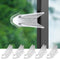 6 Pack Sliding Door Lock for Kids Safety - Child Proof Door Locks for Sliding Closet and Glass Doors - Window Locks for Children - Sliding Door Ch...