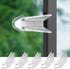 6 Pack Sliding Door Lock for Kids Safety - Child Proof Door Locks for Sliding Closet and Glass Doors - Window Locks for Children - Sliding Door Ch...