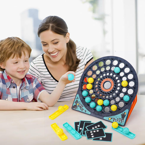 Bounce Ball Party Game Table Jumping Ball Toys, Funny Jumping Ball Tabletop Games Family Party Games, Connect Board Games Desktop Bouncing Ball Ad...
