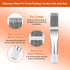 Cenipar 4PCS Air Conditioner Condenser Fin Comb Set Include FCR6 Fin Comb,Metal Radiator Fin Comb and 2 Pack Condenser Fin Comb Brush HVAC Fin Com...