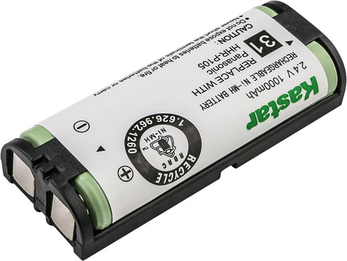 Kastar Battery Replacement for BT1009 Battery, DKT2404-DECT, Muraphone HHRP105 KXFG2451, NEC DTERM DH-8R1 DTL-8R-1 730095 730643, PHILIPS SJB4191,...