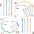 20 Pack Mechanical Pencils Kawaii Stationary Cute Mechanical Pencil Mixed 0.5mm 0.7mm 0.9mm Kawaii Pencil for School Office Home Supplies, Some wi...