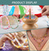 Clay Bead Spinner with Clay Beads and Seed Beads, 2pcs Bead Spinner Needles, 8m Elastic Cord for Jewelry Bracelet Making...