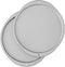 Wilton Recipe Right 12-Inch Pizza Pans, 2-Piece Set, Steel...
