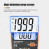 Ruoshui 9205D Digital Multimeter Voltage Tester Volt Meter - DC/AC Current Measurement | Large Screen Display | Overload Indication | Capacitance ...