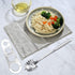 3 Pieces Stainless Steel Spaghetti Server Set, Stainless Steel Spaghetti Pasta Tong, Pasta Spoon Server Fork and Spaghetti Measure Tool, Kitchen C...