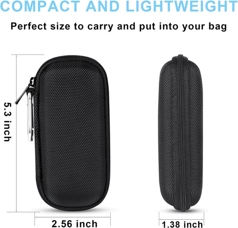 Travel Mini Case Compatible with Mini Blood Glucose Monitor,Protective Hard Shell Carrying Glucose Meter Waterproof Organizer for Diabetes Care Ac...