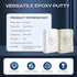 Epoxy Putty, 200g Fast Repair Metal Epoxy Putty Stick, 2 Part Epoxy Putty Filler, High Strength Epoxy for Repairing, Bonding, Sculpting, Suitable ...