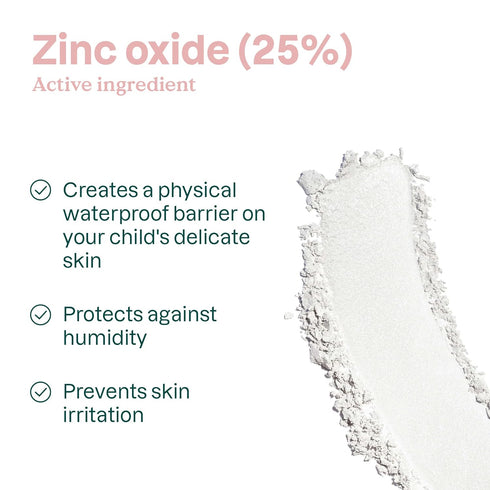ATTITUDE Diaper Cream with Zinc & Oatmeal for Baby with Sensitive Skin, Plant and Mineral Based, Dermatologically Tested, Vegan, Unscented, 2.6 Oz...