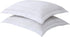 Bed Maker's Levinsohn Luxury Hotel Tailored Pillow Sham Pair, White with White Baratta Stitched Hem (2 Pack) Standard...