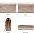 Dasein Women Glitter Evening Bags Formal Clutches Wedding Purses Party Dressy Clutch Purse Cocktail Prom Handbags...