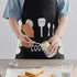 aprons for women with pockets kitchen apron with hand wipe pockets, waterproof for cooking and baking...
