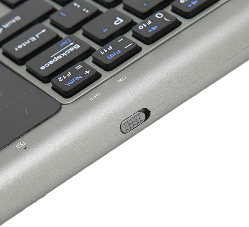 Zyyini Keyboard Touchpad, 2 in 1 Portable Keyboard with Touchpad Numeric Keypad,QWERTY Layout Keyboard, for Notebooks, Computers...