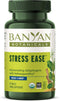 Banyan Botanicals Stress Ease – Organic Herbal Supplement for Stress & Fatigue* – with Ayurvedic Adaptogen Ashwagandha (Withania somnifera) Root –...