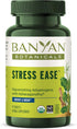 Banyan Botanicals Stress Ease – Organic Herbal Supplement for Stress & Fatigue* – with Ayurvedic Adaptogen Ashwagandha (Withania somnifera) Root –...