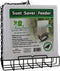 Songbird Essentials Suet Saver Upside Down Suet Feeder, Rigid Plastic Case with Suet Cage Bottom, Holds One Bird Seed Suet Cake...