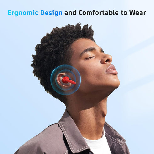 Wireless Earbuds Bluetooth 5.3 Headphones in-Ear MIC Earphones Hi-Fi Stereo 40H Playback USB-C LED Power Display Charging Case IPX7 Waterproof Blu...