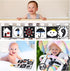 Black and White High Contrast Baby Toys 0-3 Months for Newborn, Montessori Toys Sensory Infant Tummy Time Toys Baby Essentials 0-6 Gifts...