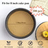 8 Inch Parchment Paper Rounds, 200PCS Unbleached and Non Stick Baking Parchment Rounds, Precut Round Parchment Paper for Baking Sheets Round, Cake...
