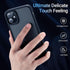 for iPhone 11 Phone Case, Shockproof for iPhone 11 Case, Military Grade Drop Protection, Protective Hard Back Slim Translucent Case for iPhone 11 ...